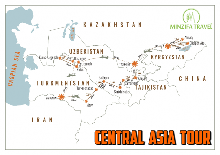 Travelling To Central Asia