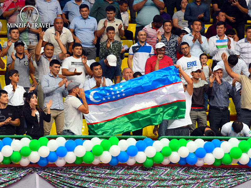 Kurash is a national competition in Uzbekistan