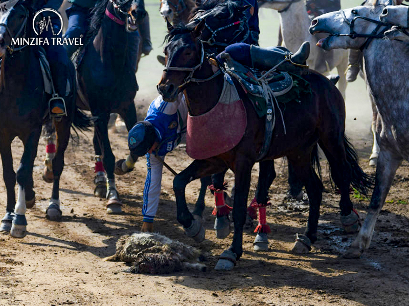 Folk games in Uzbekistan - Kupkari