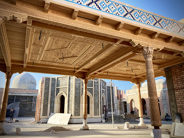 An "Eternal City" for artisans is being built in Samarkand